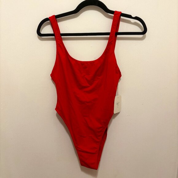 Red One Piece - Pamela Anderson Frankies Bikinis - Picture 3 of 7